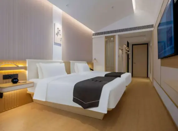 Lingshuang Superior Twin Room (Mini Bar + Smart Home + Air Purifier)